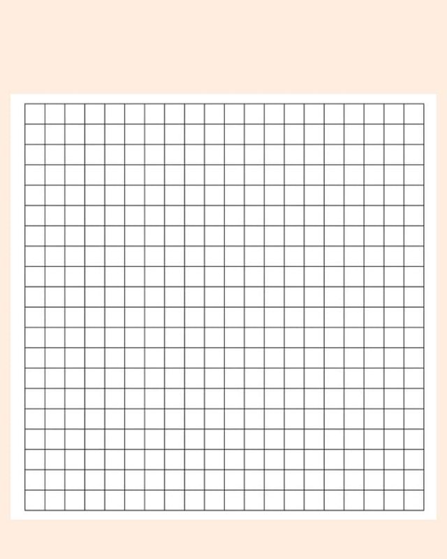 1″ Horizontal/Vertical Grid Panel