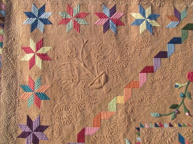 Simply Santa Fe quilt detail