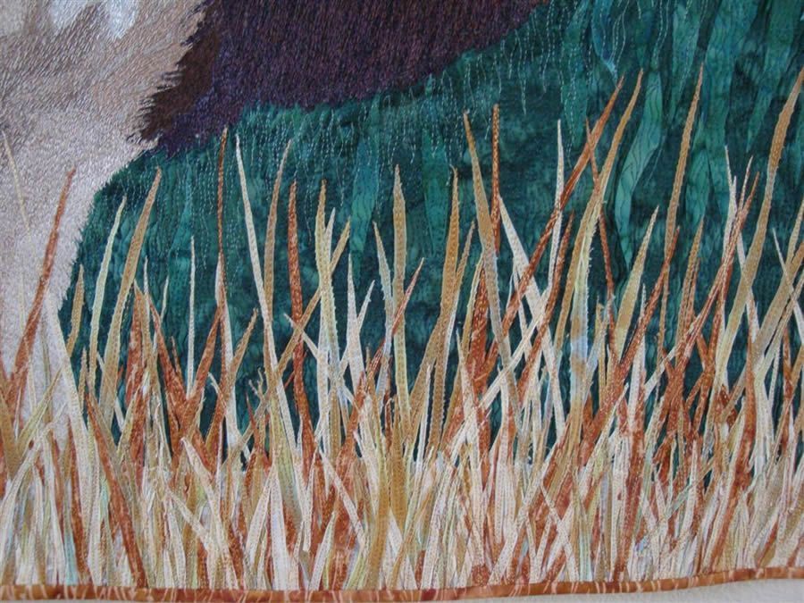 September quilt detail