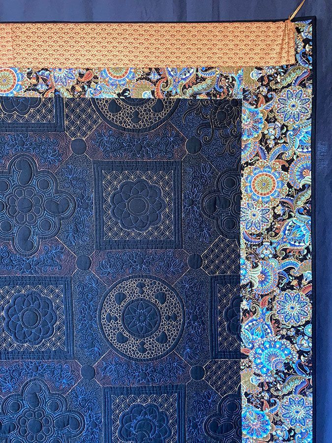 East of Eden quilt detail