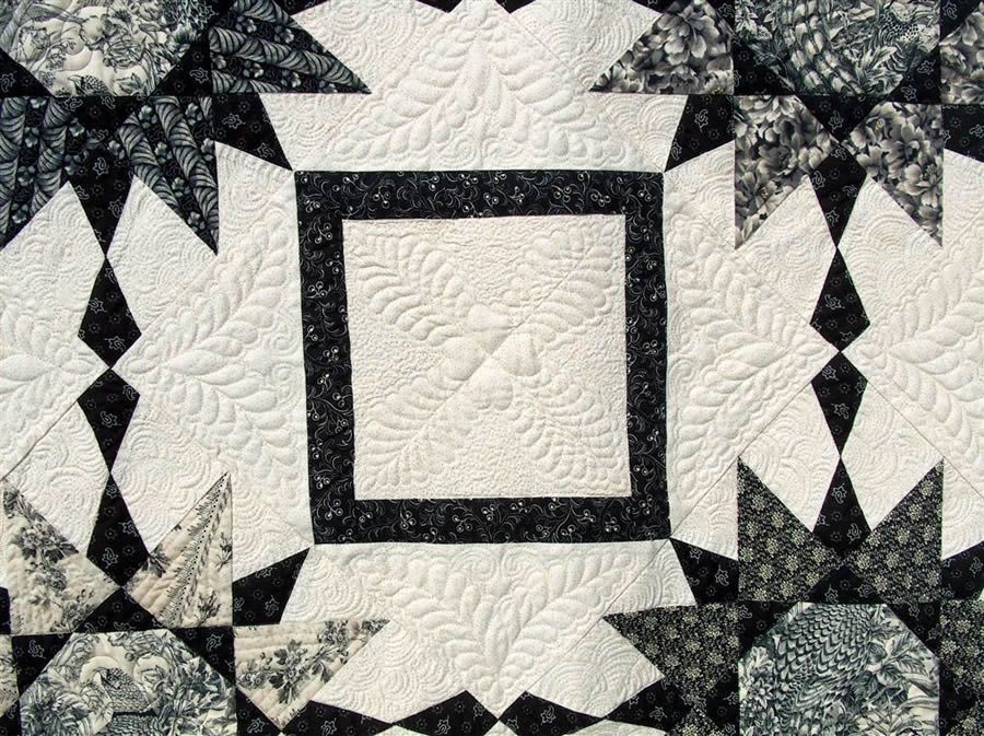 Sew Long Sally quilt detail