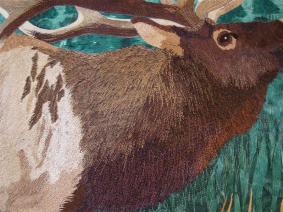 September quilt detail