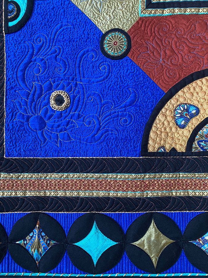 East of Eden quilt detail