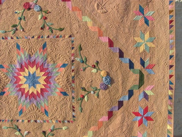 Simply Santa Fe quilt detail