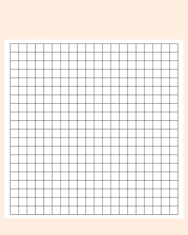 1″ Horizontal/Vertical Grid Panel